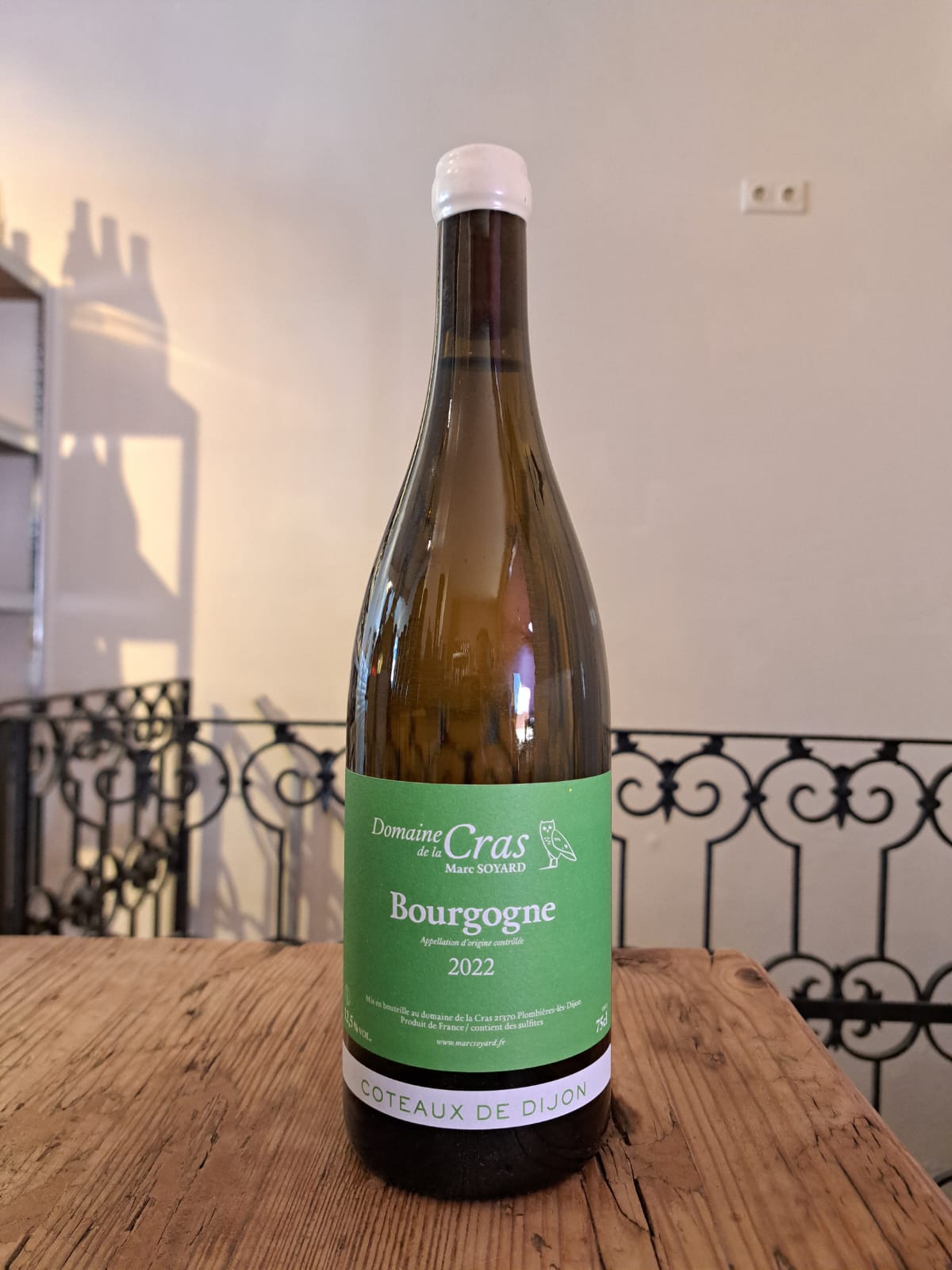 Domaine de la Cras - Coteaux de Dijon Bourgogne blanc 2022