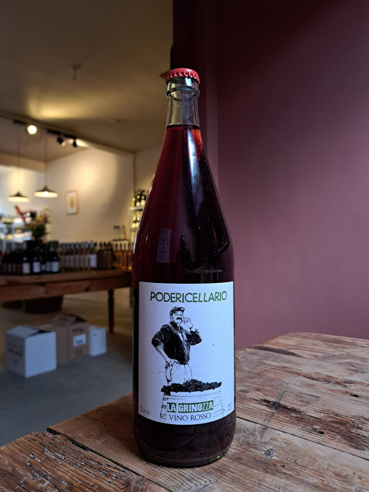 Poderi Cellario - "La Grinozza" Pet-Nat rosso - 1 litro NV